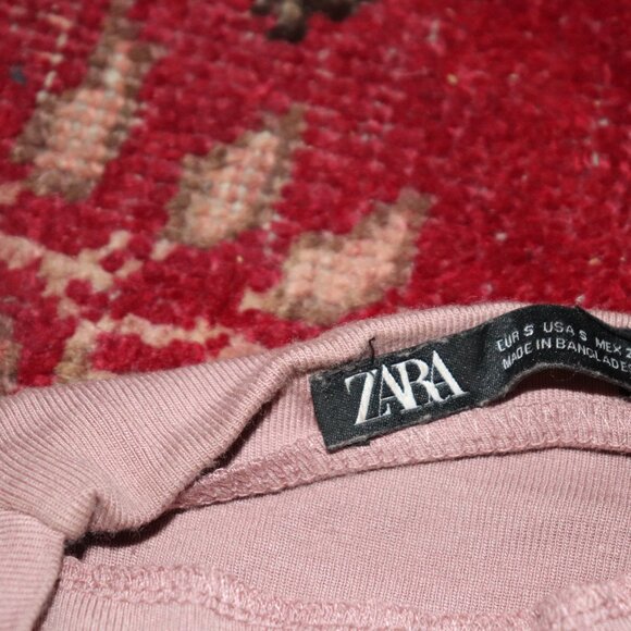 ZARA Dusted rose colour shirt - Picture 5 of 5